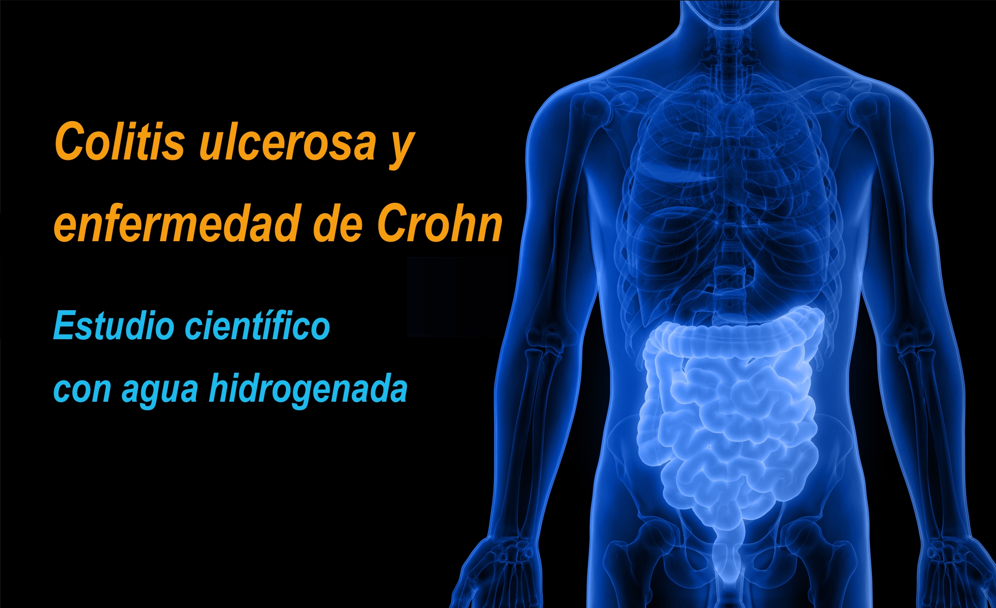 Beber agua hidrogenada protege contra la colitis ulcerosa y la enfermedad de Crohn